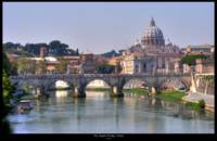 The angels bridge, Rome